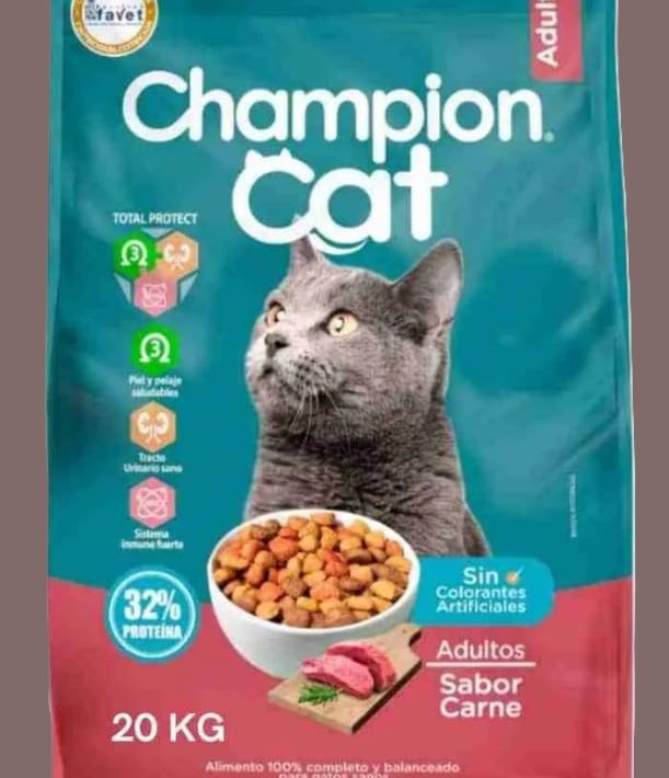 Champion Cat Carne 20 Kg